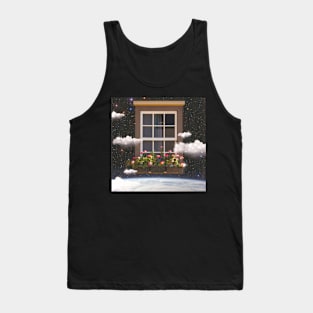 Dreamy Cosmic Window Tank Top